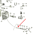 Dekompressionsventil mit geschlitztem Kopf Dekoventil...