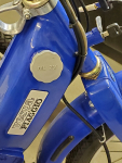 Tankdeckel grau Oil 2% Tankstopfen Verschluß Nachbau 3D Druck Ciao `71-99