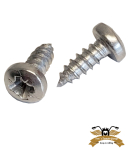 2 x Blechschraube DIN 7981 3,5 x 9,5 Linsenkopfschraube...