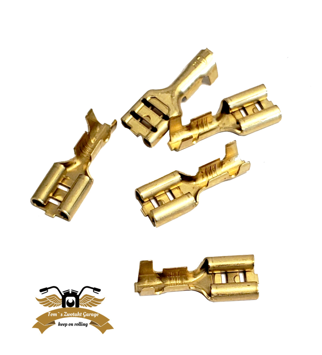 12-polige Elastische Flachsteckerleiste 6,3 Mm – Kabelschuh-Verteiler, 25 A/380 V, Weich-PVC Transparent