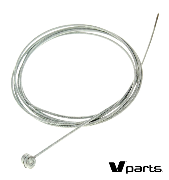 Bowdenzug Innenzug Innenkabel 200 cm x Ø 1,2 mm mit Nippel Ø 5,5 x 7 mm