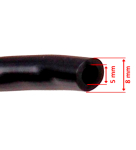 Benzinschlauch Premium dickwandig 5x8mm schwarz NBR 1m  -40°-108° C
