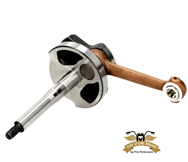 Kurbelwelle 10mm Kobo mit Nadellager Piaggio Ciao, Bravo, SI -Hausmarke-