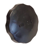 Tankdeckel Piaggio Boxer Ø 32mm schwarz Oil 2% Tankstopfen mit Dichtung