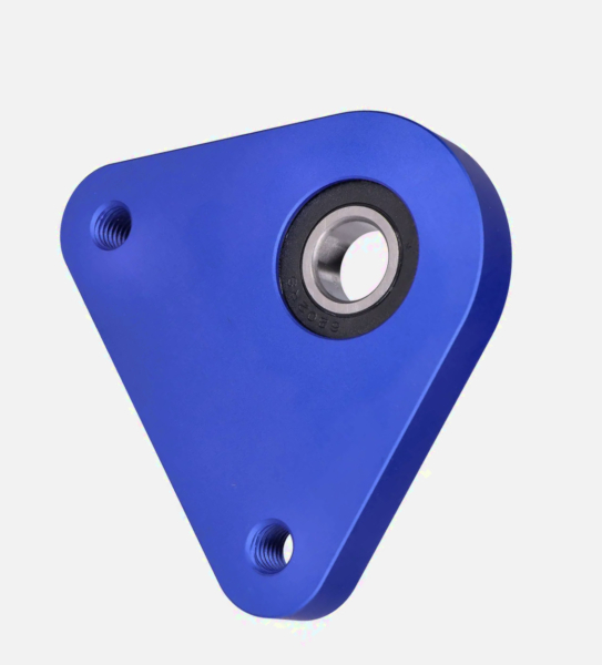 Flanschlager "Race" blau Lager Hinterrad Aluminium Lagerplatte Ciao,Bravo