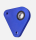 Flanschlager "Race" blau Lager Hinterrad Aluminium Lagerplatte Ciao,Bravo