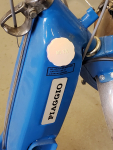 Tankdeckel weiß Oil 2% Tankstopfen Verschluß Nachbau 3D Druck Ciao `71-99