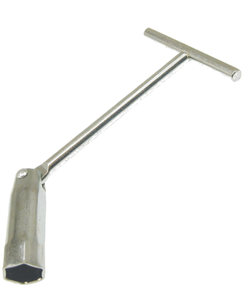 Zündkerzenschlüssel  Profiqualität mit Gelenk massiv 122mm - 21mm