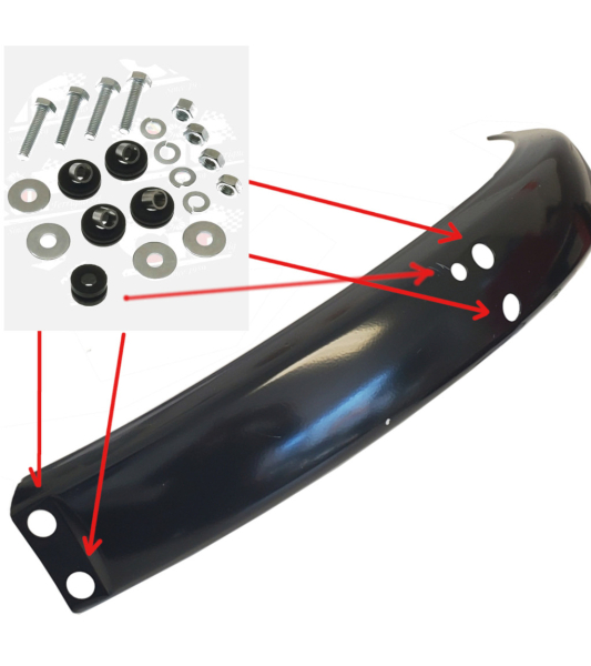 Schutzblech Kotflügel Montageset komplett Gummipuffer/Spacer Ciao PX -CIF-