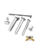 10 x Sechskantschraube M6 x 16 DIN 933 VA