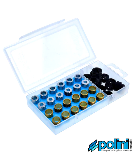 Variomatikgewichte 16x13mm Variomatik Rollen 2,5/3,0/3,5/4,0g -Polini-