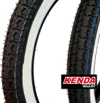 Reifen Set Weißwandreifen 2x Kenda K252 2,25x16 TT...