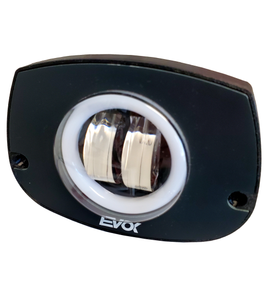 Scheinwerfer EVOK IRON LED Scheinwerfereinsatz "Leuchtturm" Piaggio Ciao