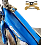 50cm Chrom Zierleiste Klemmleiste Chromleiste Tank Gehäuse Mofa Moped Motorrad
