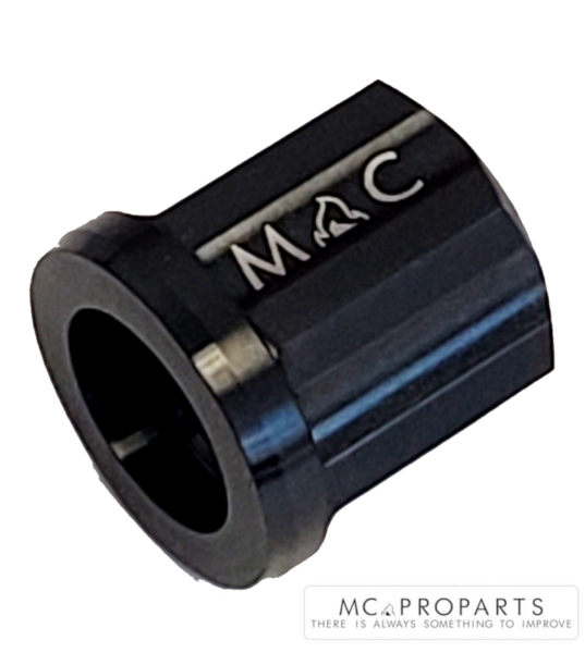Hinterradmutter Edelstahl statt Freilaufritzel Ciao, Bravo -McProparts-