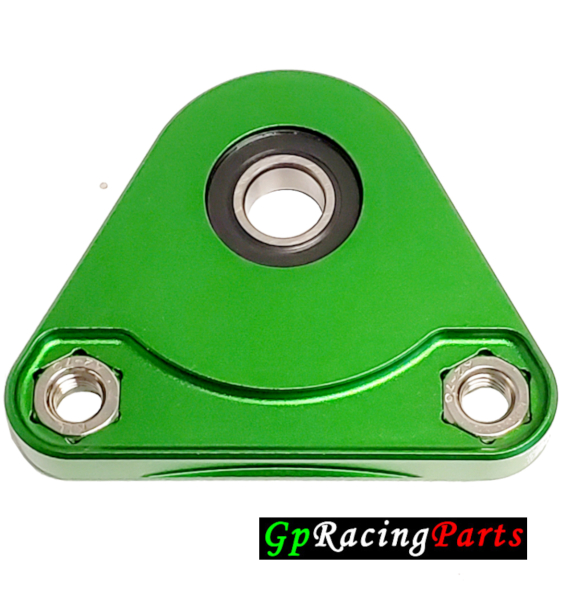Flanschlager Aluminium CNC grün  Ciao, Bravo, SI, EC1 -McProparts-