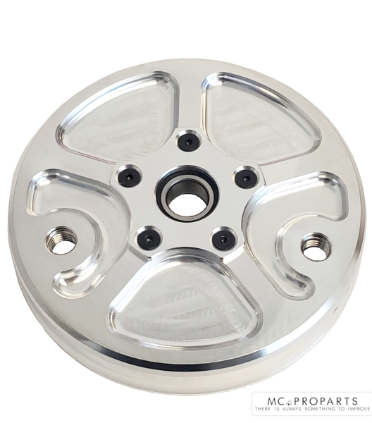 Hiterrad Lagerplatte MCRWK Piaggio Boxer 1&2 CNC Aluminium -McProparts-