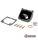 Schwimmerkammer PHBG Aluminium schwarz -Racing- / Ablaßschraube -Naraku-