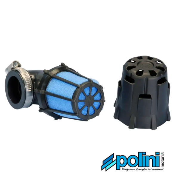 Luftfilter Polini klein Ø 37mm 90° für PHBG 19-21 Vergaser -Polini-