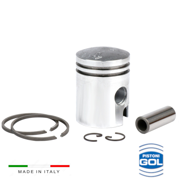 Kolben 39.4mm für 12mm  Bolzen Ciao, Bravo, Boxer. Grillo Bj. 73-88 -GOL-