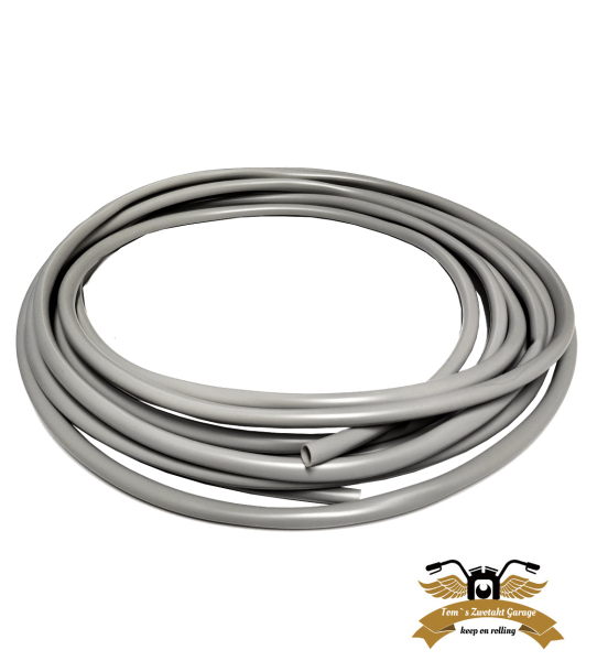 1 m Bougierrohr grau Ø 10 x 11,1 mm Kabelhülle Kabelbaum Isolierschlauch