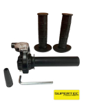 Kurzhub Gasgriff Schnellgasgriff schwarz 22mm Lenker