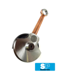 Kurbelwelle  A Qualität mit Nadellager Mopedwelle 12mm Bolzen -SP Parts-